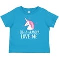 thumbnail image 3 of Inktastic Gigi and Grandpa Love Me Unicorn Grandchild Girls Baby T-Shirt, 3 of 5