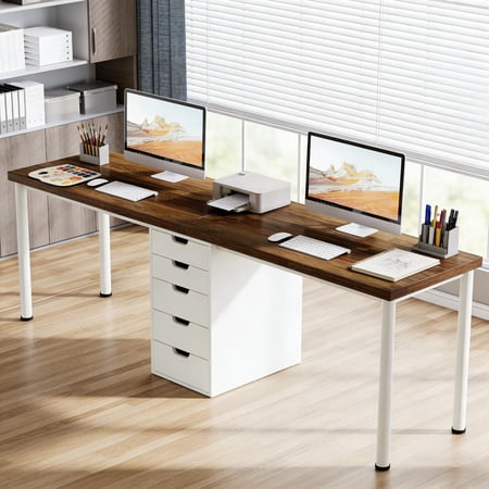 computer desk two person office product