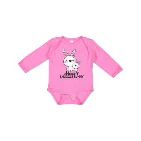 

Inktastic Mimis Snuggle Bunny Easter Gift Baby Girl Long Sleeve Bodysuit