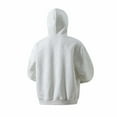 thumbnail image 2 of Betivan Men's Quarter Zip Hoodies Zip Up Hoodie Long Sleeve Drop Shoulder Sweatshirt Casual Pullover, 2 of 3