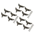 thumbnail image 4 of Oubit Metal Corner Protector,12 Sets Jewelry Box Jewelry Box Hardware Wooden Box Feet Cutting-Edge Features, 4 of 9