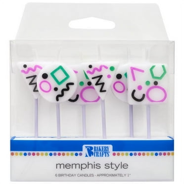 Memphis Style Shaped Candles