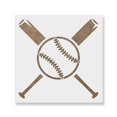 thumbnail image 1 of Plantilla de Arte con Bate de Béisbol Stencil Revolution, 1 of 5