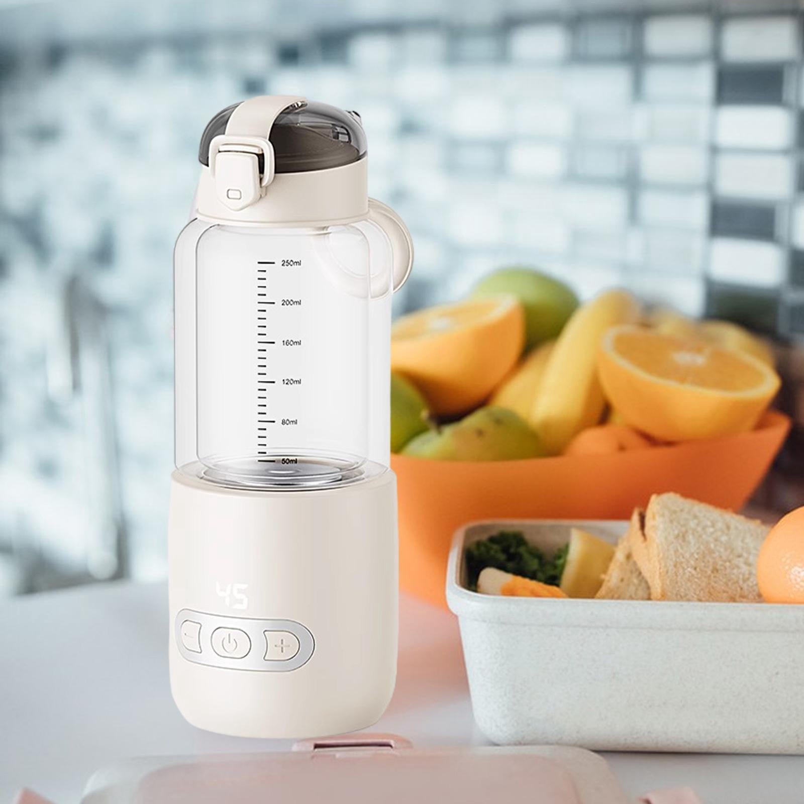 Baoblaze Portable Bottle Warmer Accurate Temperature Control Baby Milk Bottle Outdoors Ca beige 250ml