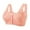 Watermelon red, variant on Kelon Bra Clearance Women Bra Bras For Older Women 2024 New Comfortable Convenient Front Close Button Cotton Bras For Older Women No Underwire