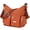 Orange, variant on Multi Pockets Crossbody Bag for Women Nylon Water-Resistant Shoulder Handbag Purse Lightweight Satchel Messenger Bag Casual Travel Bags, Orange