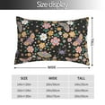 thumbnail image 2 of Balery Floral Insects Funda de Cojín Estampada, Regalos para Mujeres, Regalos de Amor para Ella, Regalos para Novia o Esposa, Funda de Almohada-14"x20", 2 of 6