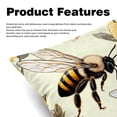 thumbnail image 2 of Honeybee Covers Set of 2 with Unique Patterns for Bed, Chair Pillow Covers, Decorative Pillows - Available in 16x16, 18x18, 20x20 Inchesfor Various Occasions, 2 of 6