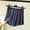 Blue, variant on Endives Summer Women's Short Sleepwear Plus Size Solid Color High Waisted Loose Wide Leg Shorts Loungewear Pajama Short