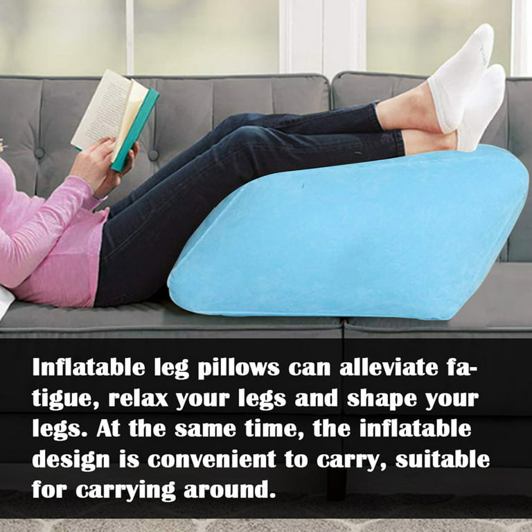 Leg Elevation Pillow Inflatable, Wedge Pillows for Sleeping, Comfort Leg  Pillows