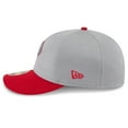 thumbnail image 4 of Men's New Era  Gray/Red Chicago White Sox 2025 Batting Practice Low Profile 59FIFTY Fitted Hat, 4 of 7