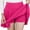 Hot Pink, variant on Icvfdpl Summer Skirts For Women Short Style Solid Half Anti Glare Sun Pleated Skirt Leisure Womens Skirt Yellow L