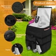 thumbnail image 4 of Hot Tub Spa Heater Pump Cover Waterproof Hot Tub Pump Cover with Zipper All Weather Protection Hot Bathtub Pump Cover Square Hot Tub Heater Pump Cover for Hot Tub Spa Heater Pump-black-, 4 of 10