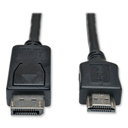 Tripp Lite DisplayPort to HD Cable Adapter HDCP 1080P M/M 10' 10'