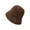 Brown, variant on ZHENHONG Sun Hats for Women Women'S Woven Hat Small Fresh Beach Sunshade Hat Women'S Small Brimmed Fisherman Hats