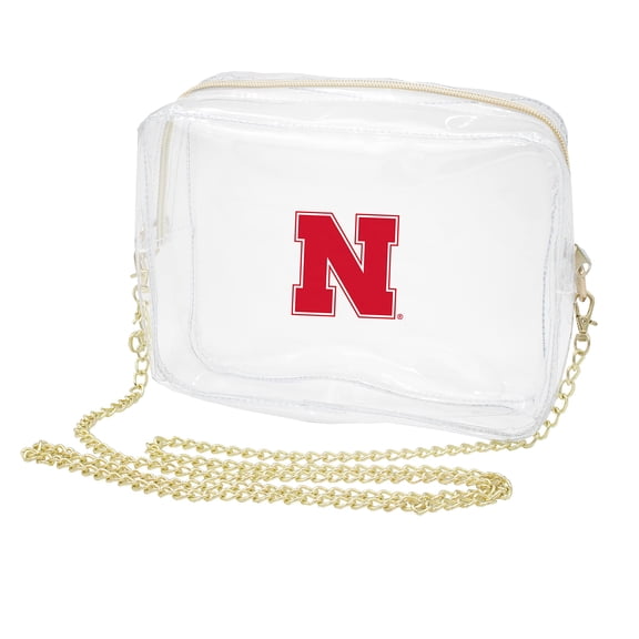 Women's Nebraska Huskers Camera Crossbody Bag