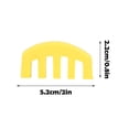 thumbnail image 3 of Silicone Violin Mute for 4/4 3/4 1/2 Size Adjustable Sound Reduction Practice Aid, 3 of 7