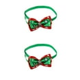 thumbnail image 2 of Collares para mascotas Methold Corbata para perro Multicolor Surtido Adorable Decoraciones navideñas trenzadas CBP377276, 2 of 5