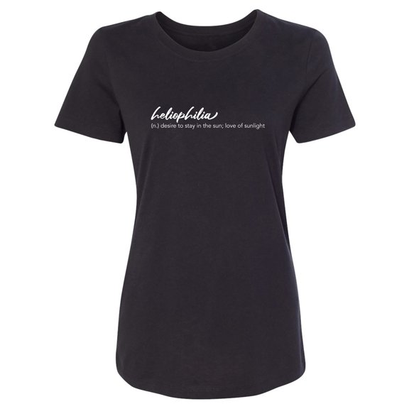 Heliophilia Womens crewneck tee