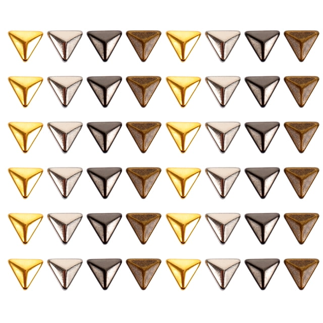 120 remaches de aleación con forma de garra para sombreros de muñecas, ropa de muñecas y botones decorativos.