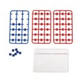 thumbnail image 4 of EeaseCA 1 Set Colorful Balls Number Table Tennis Ball Plastic Lottery Game Balls Toy, 4 of 7