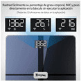 thumbnail image 2 of Báscula Con Cálculo Bloosom  De Grasa Corporal/bluetooth/wi-f  Negro, 2 of 4