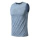 thumbnail image 5 of Ceisia Men's Slim Fit Sleeveless Crew Neck Tank Top Distressed Mottled Print Performance Sports Top Blue L Gifts, 5 of 9