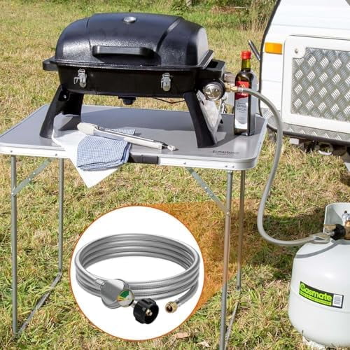 12 Feet Propane Regulator With Hose, QCC1 Low Pressure Regulator Hose for Weber, and Most LP Gas Grill$$Garden & Patio
