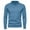 Blue, variant on Men's Thermal Weave Sweater High Collar Winter Pullover Knit Breathable Design