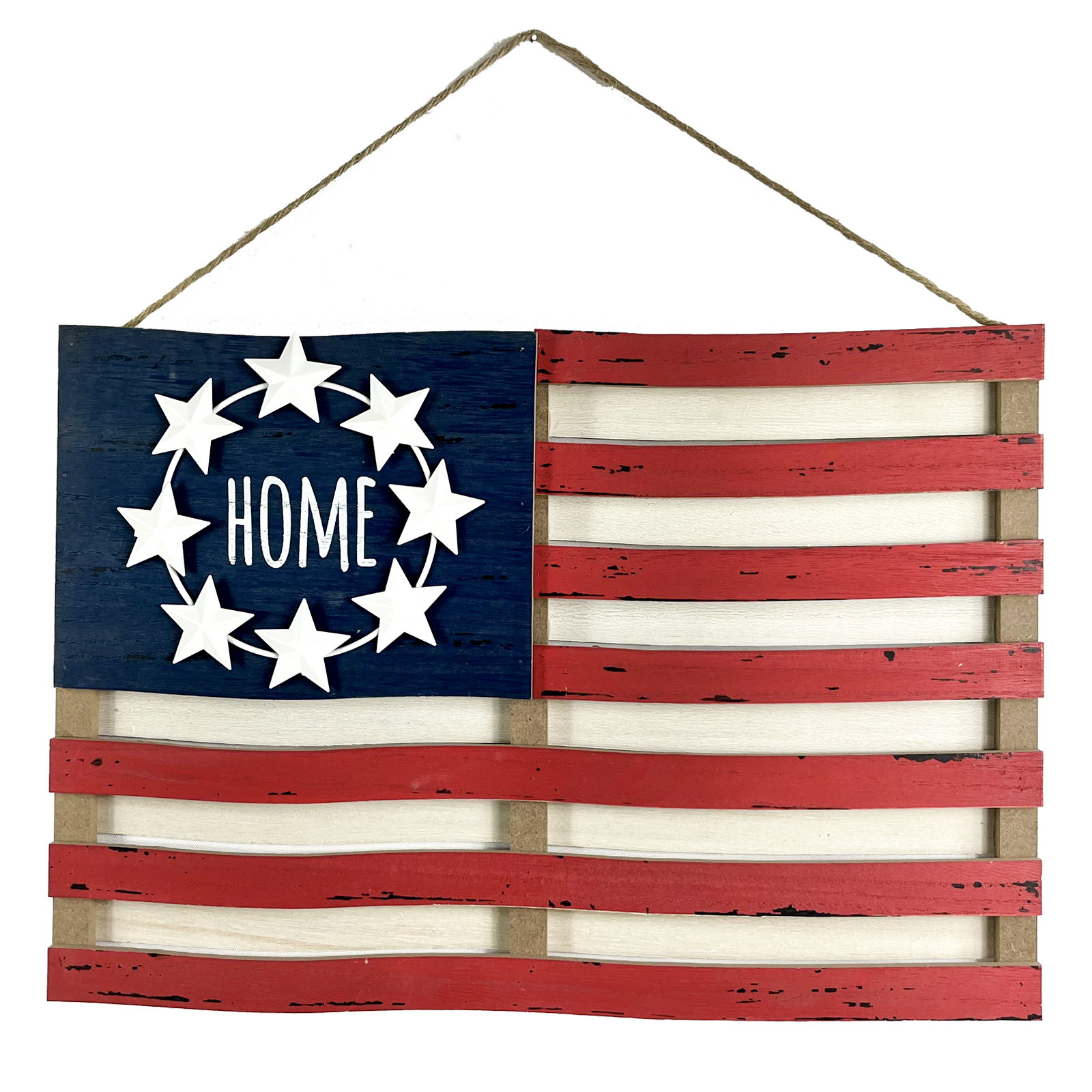 Patriotic Decor 4th of July Decorations for Home Wood Farmhouse