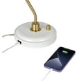 thumbnail image 7 of Better Homes & Gardens 18" White and Gold Desk Lamp, Modern Design, 7 of 7