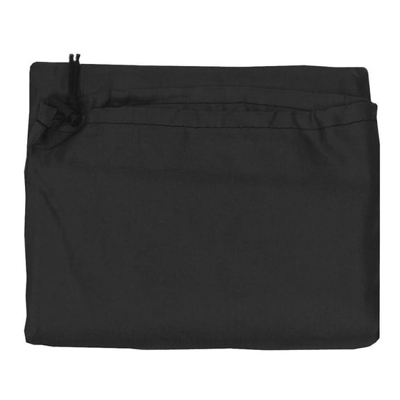 OULII Black Oxford Cloth Bench Cover Outdoor Garden Seat Shield 1 Pc