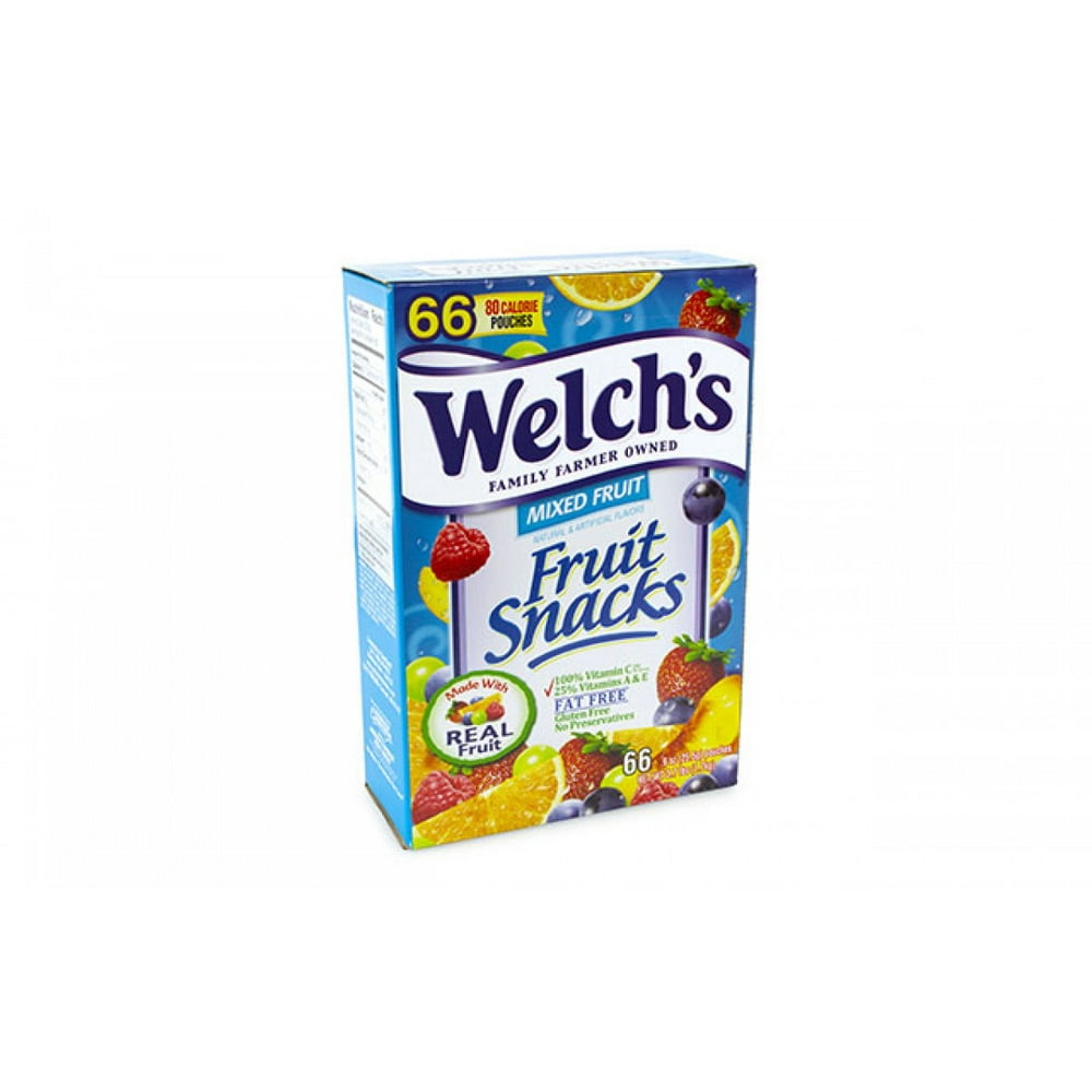 Welch's Mixed Fruits Snacks, 66 Count