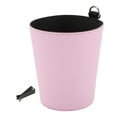 thumbnail image 1 of Bote de basura para automóvil Unique Bargains colgante para asientos delanteros y traseros, bote de basura de cuero sintético rosa 1 pieza, 1 of 6