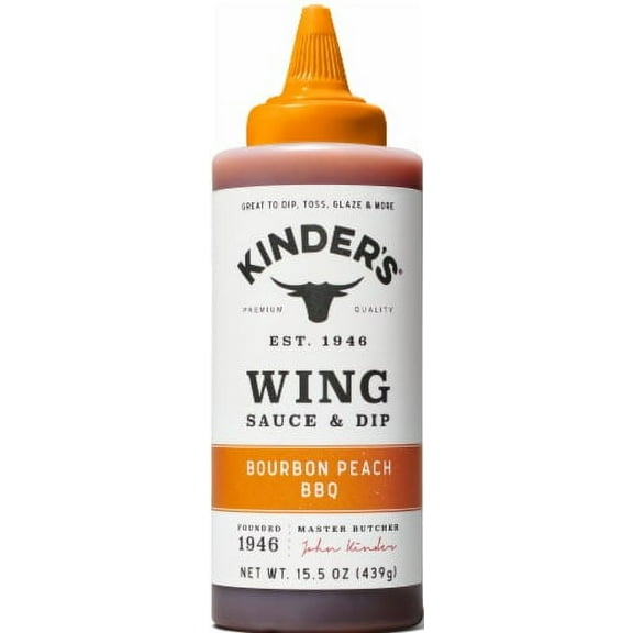 2X - Kinder's Bourbon Peach BBQ Wing Sauce