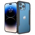 thumbnail image 2 of Case for iPhone 16 Pro Max, [Military Grade Drop Protection] [Wireless Charging] Soft TPU Frame + Clear Hard PC Back Case, Shockproof Non-Slip Stylish Cover for iPhone 16 Pro Max - Black, 2 of 10