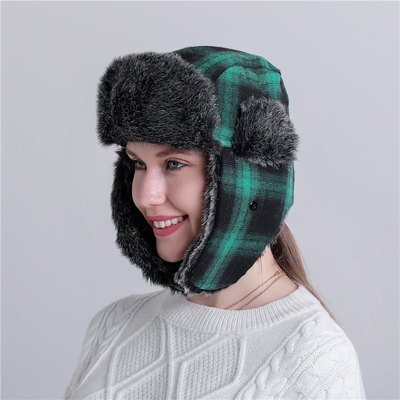 Barts Womens Kamikaze Silky Soft Faux Fur Lined Trapper Hat 
