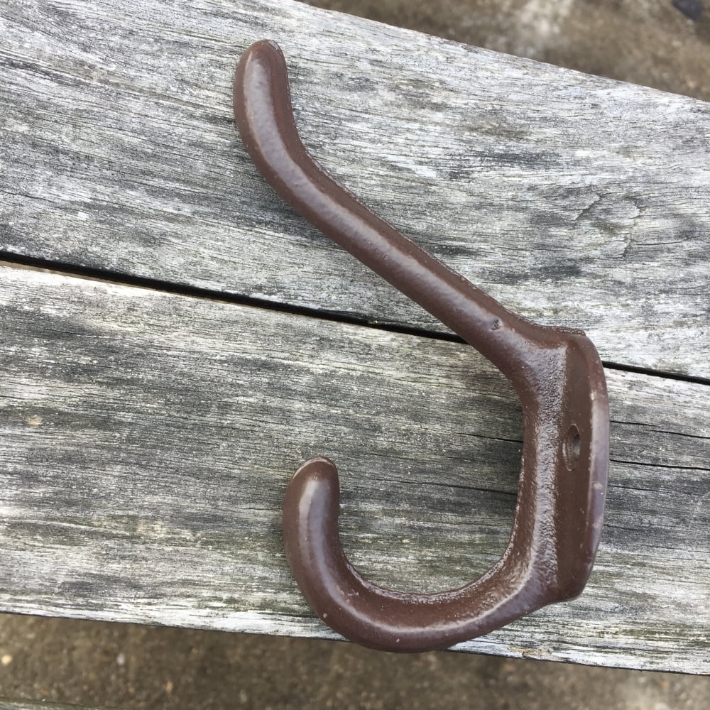 Kepooman 5Pcs Wall Hooks for Coats/ Hats, Brown Vintage Style Cast Iron Coat Hooks Rack for Wall, Wall Mount Hook Coat Rack for Front Door, Kitchen, Entry Kepooman 5Pcs Wall Hooks for Coats/ Hats, Brown Vintage Style Cast Iron Coat Hooks Rack for Wall, Wall Mount Hook Coat Rack for Front Door, Kitchen, Entry