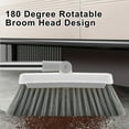 thumbnail image 5 of Stand Up Brooms and Dustpan Set | Self Cleaning Dustpan with Teeth | 36 Inch Broom for No Bending Cleaning | Lightweight Plastic for Home Office RV, 5 of 7