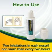 12 Pack - Benzedrex Nasal Decongestant Inhaler with Medicated Vapors, Fast Relief from Nasal Congestion, Temporarily Relieves Sinus Pressure and Stuffy Nose, 1 Count (Pack of 12)