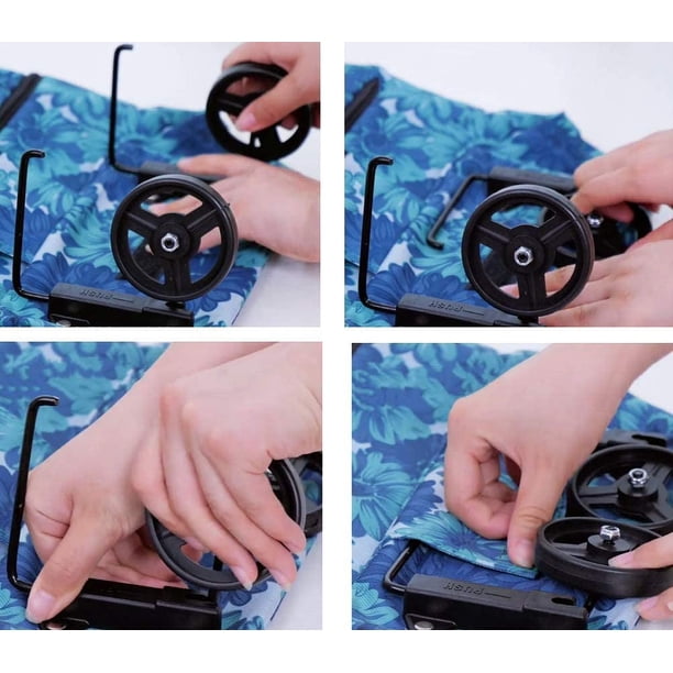 Bolsas Plegables Con Ruedas Bolsa De Compras Plegable Con Ruedas Carrito De Compras Plegable Bolsas De Compras Reutilizables Bolsas De Comestibles Bolsa Con Ruedas Para Carrito De Compras ER | Bodega Aurrera