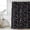 Black, variant on Colorful Polka Dot Shower Curtain, Waterproof Shower Curtains for Bathroom, Modern Minimalist Geometric Black Washable Fabric Bathtub Curtain Set Bath Decor with 12 Hooks Extra Long 72"x96"