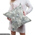 thumbnail image 5 of Ambesonne Leaf Print Fabric by the Yard Upholstery, Leaves Vintage Neutral, 2 Yards, Pale Blue Grey Tan White, 5 of 5