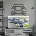 thumbnail image 4 of LaModaHome 1961 Bugeye Sprite Metal Silhouette Wall Art, 4 of 5
