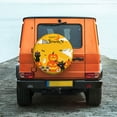 thumbnail image 2 of Fotbe Happy Halloween1 Spare Tire Cover Thickening Universal Fit for Jeep, Trailer, RV, SUV, Truck, Tough Tire Wheel Soft Cover-16 inch, 2 of 8