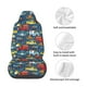 thumbnail image 4 of Fotbe Vehicles Cartoon with Funny Drivers,Animal Drivers Funda para Asiento de Auto con Estampado – Impermeable y Antisudor – Ajuste Universal, Lavable a Máquina, Antideslizante (1 Pieza), 4 of 5