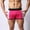 Hot Pink #01, variant on Nmnitkp Mens Swim Trunks,Boys Swim Trunks Elastic Fabric & Solid Color Striped Tie String Shorts Sports Breathable High Elasticity Shorts Swim Trunks Gray,S