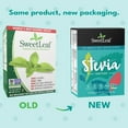 thumbnail image 3 of Sweetleaf Stevia Packets - Zero Calorie Natural Stevia Powder, No Bitter Aftertaste, Sugar Substitute For Keto Coffee, Nothing Artificial, Non-Gmo Stevia Sweetener Packets, 70 Count (Pack Of 6), 3 of 5