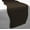 Dark Brown, variant on Waterproof Canvas Table Runner by Penny's Needful Things (3 Feet Long - SCALLOPED) (White)