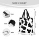 thumbnail image 3 of Easygdp Milk Cow Bolsa Tote para Mujer, Bolso de Hombro para Trabajo, Playa, Viajes, Compras y Supermercado, 3 of 7